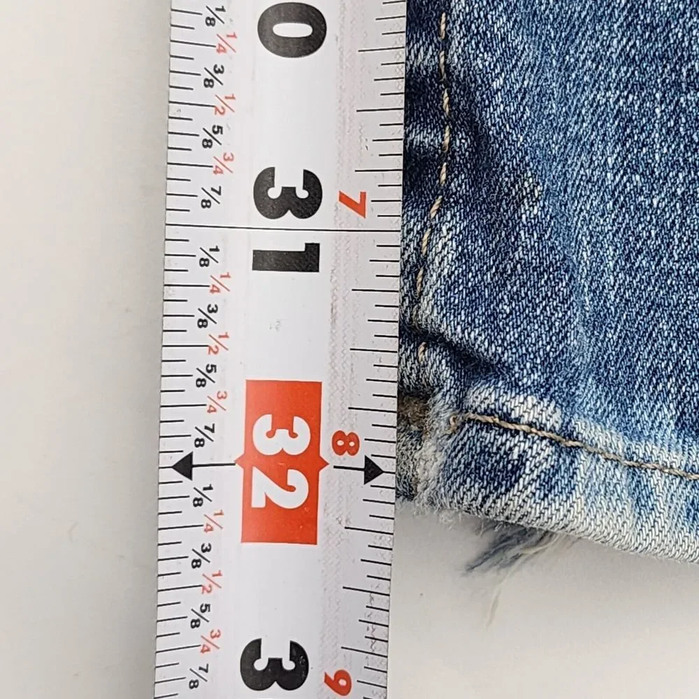 True Religion Women's HI-Rise Boot Cut Jean's Size 32 x 32 Blue SEE PICTURES - Picture 9 of 12